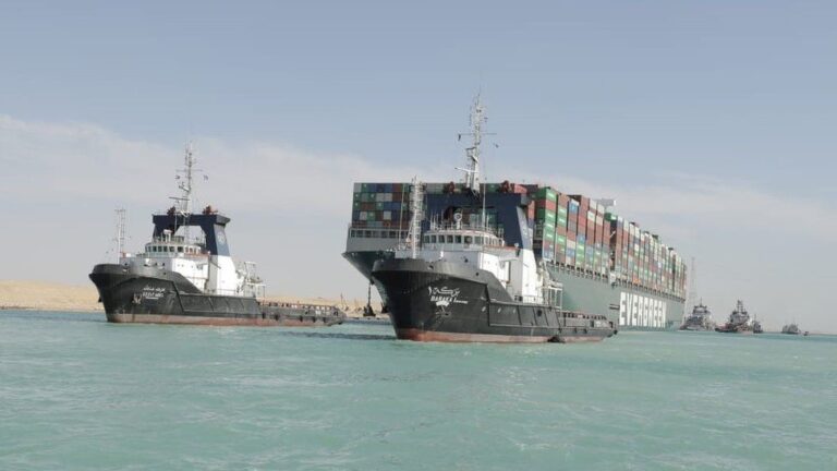 Suez Canal reopens after Ever Given container ship freed