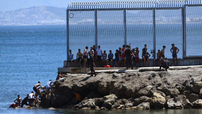 Migrants reach Spain’s Ceuta enclave in record numbers