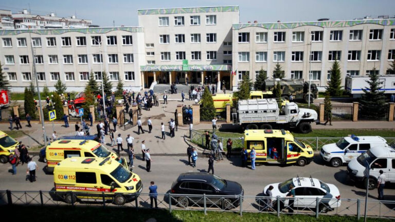 Russia school shooting: Children and teacher killed in Kazan