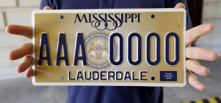 Atheists, humanists sue over Mississippi’s license plates