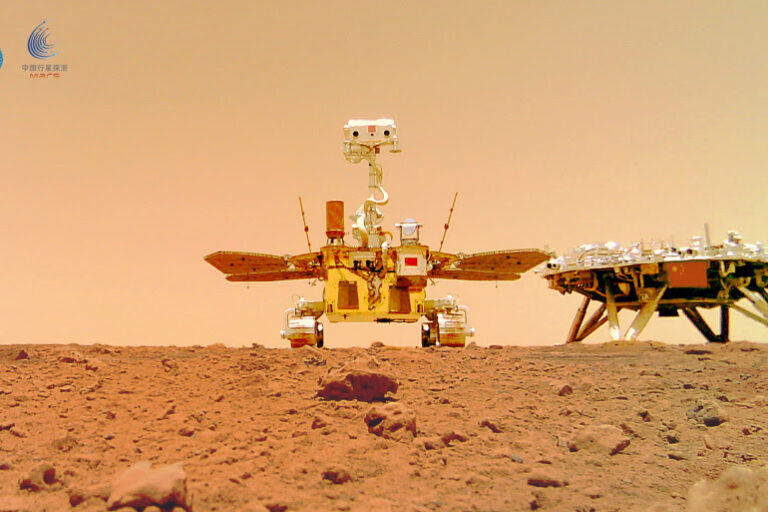 China releases videos of its Zhurong Mars rover