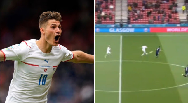 Schick wonder goal helps Czech Republic beat Scotland