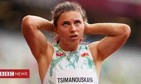 Belarus Olympian Timanovskaya says grandmother warned her not to come home