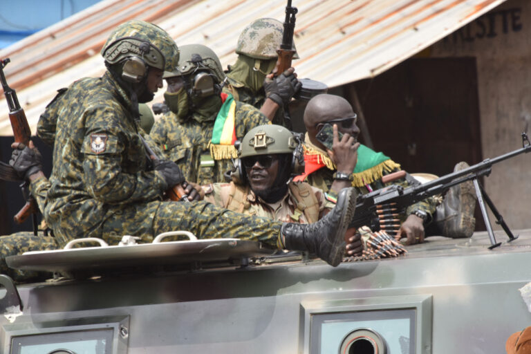 Guinea coup: Military arrests president, dissolves government