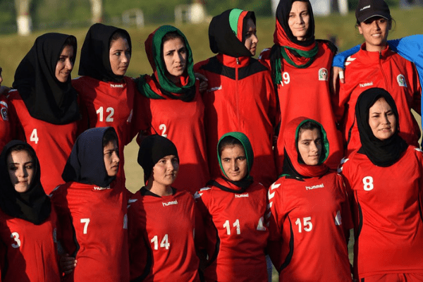 Afghanistan women’s youth soccer team escapes to Pakistan
