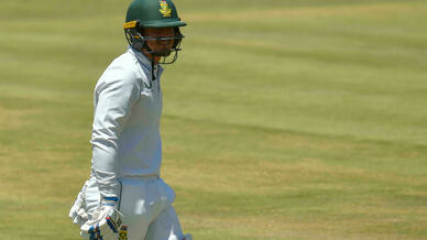 India is closing in on a first-Test victory against South Africa.