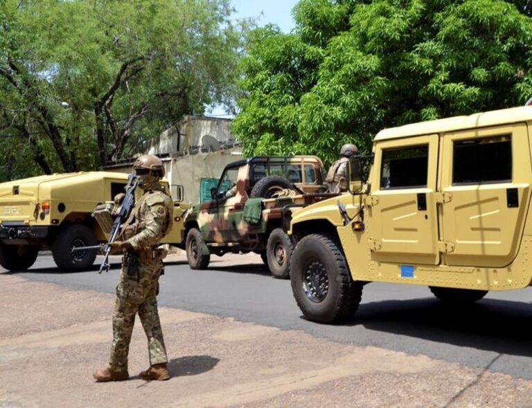 Russian Mercenaries in Mali Base Days After France Pullout.