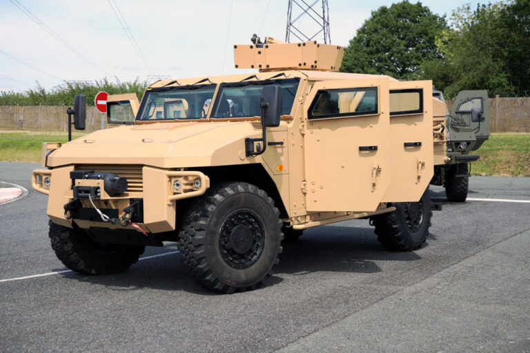 Sherpa Tactical Vehicles and Defense Systems are delivered by France to Morocco.