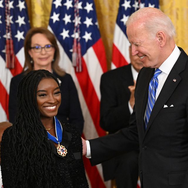 Biles is the youngest winner of the Medal of Freedom.