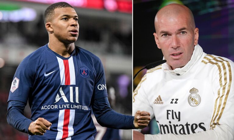 France or Real Madrid? Zinedine Zidane has revealed his ambition to supervise PSG youngster Kylian Mbappe.