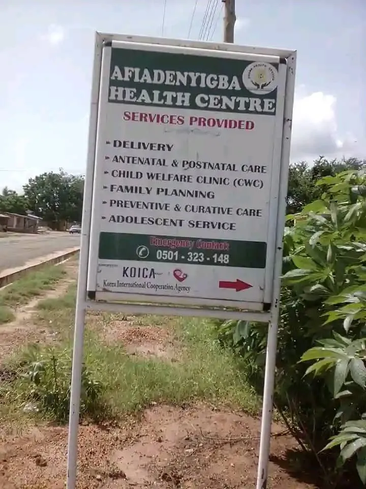 Anlo-Afiadenyigba Health Centre receives support