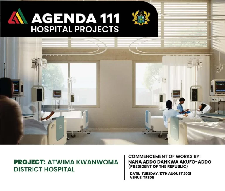 Agenda 111: Ashaiman to benefit from $12m, district hospital
