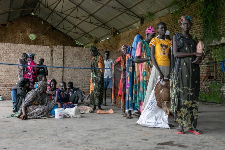 WFP: Sudanese conflict refugees in South Sudan are at risk of being hungry