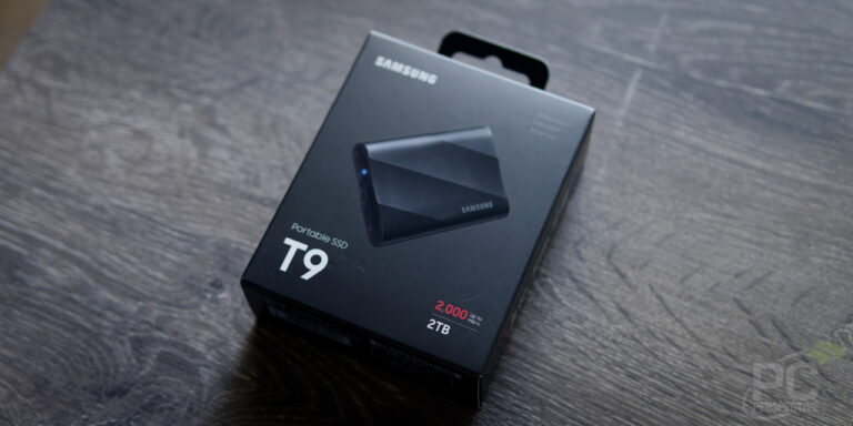 The T9 Portable SSD from Samsung is twice as quick as the T7.