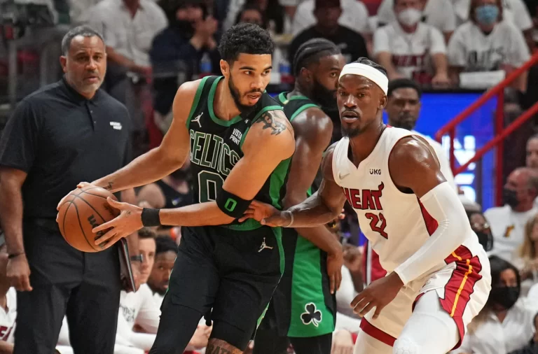 Heat stun top seeds Celtics in play-offs